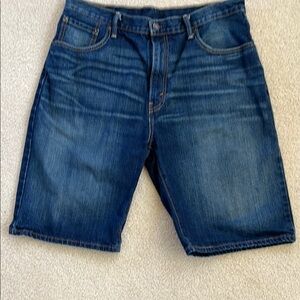 Levi's Blue Jean Shorts